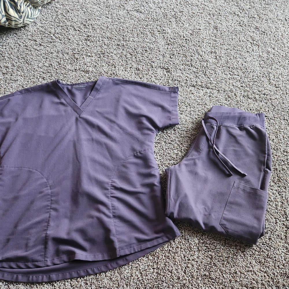 Mandala Scrubs set